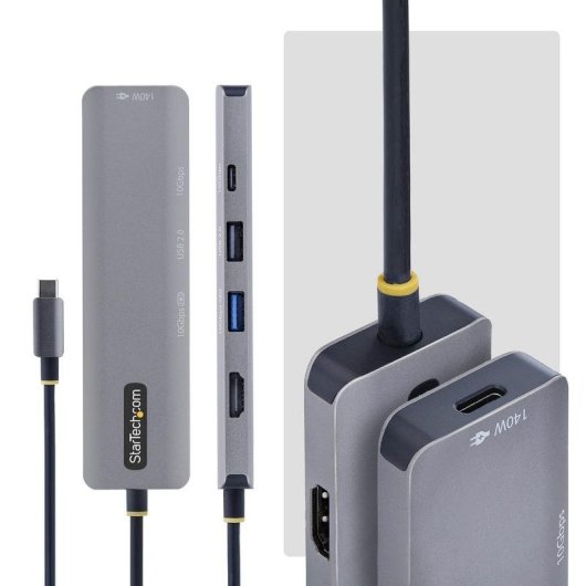 Adaptador Multipuerto USB-C StarTech.com 164B-USBC-MULTIPORT HDMI 4K 60Hz PD 140W