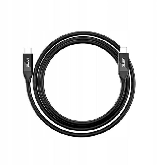Cable USB-C 4.0 Unitek 2 m 100W PD 40 Gbps 8K