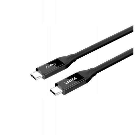 Cable USB-C 4.0 Unitek 2 m 100W PD 40 Gbps 8K