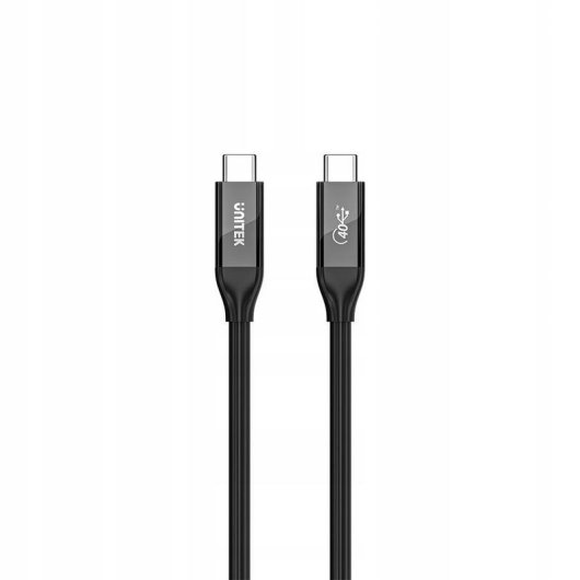 Cable USB-C 4.0 Unitek 2 m 100W PD 40 Gbps 8K
