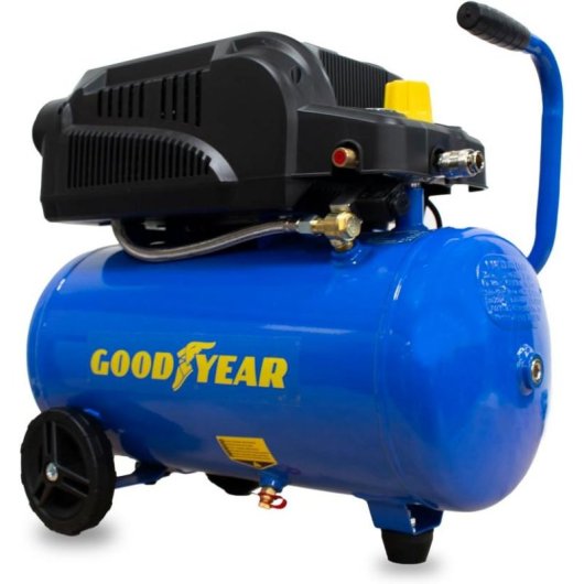 Compresseur d'air Goodyear GY08248SOF Silencieux 24L 8 Bar