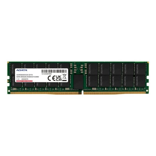 Memoria RAM Adata AD5R560032G20-SHYA 32GB 1x32GB DDR5 5600MHz Registered ECC