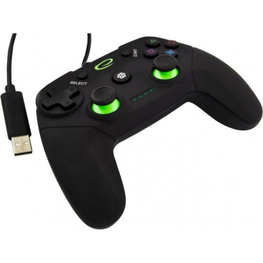 Gamepad Esperanza Vanquisher EGG110K con vibraciones para PC y PS3