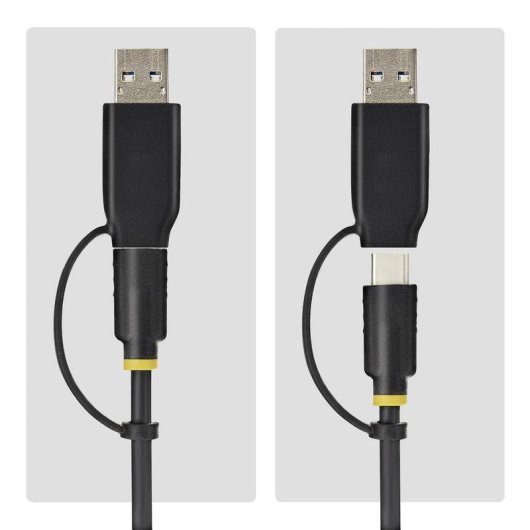 Base de conexión externa StarTech.com para SSD M.2 NVMe USB-C/USB-A 10Gbps sin herramientas
