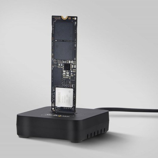 Base de conexión externa StarTech.com para SSD M.2 NVMe USB-C/USB-A 10Gbps sin herramientas