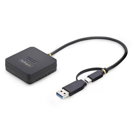 Base de conexión externa StarTech.com para SSD M.2 NVMe USB-C/USB-A 10Gbps sin herramientas