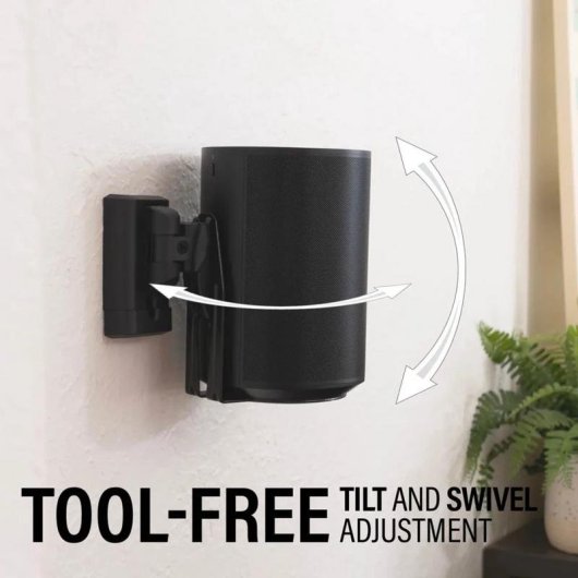 SANUS WSWME12 Soporte para Altavoces Pared Inclinable y Orientable para Sonos Era 100