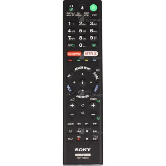 Pilot Sony 149312913 Negro Mando a Distancia Dedicado