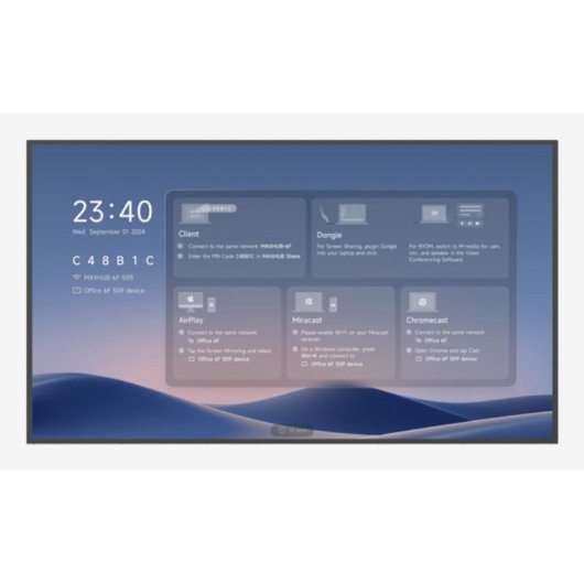 Pannello MAXHUB ND50CMB 50" 4K Ultra HD per Segnalazione Digitale Android