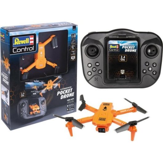 Drone Revell Pocket Drone Quadcopter RC 23810 Câmera 720p