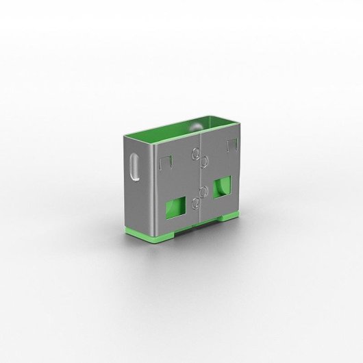Bloqueador de puerto USB tipo A Lindy 40461 Pack 10 piezas verde ABS