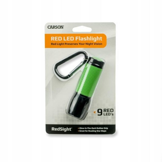 Linterna Carson SL-33 Red LED Luz Roja Compacta