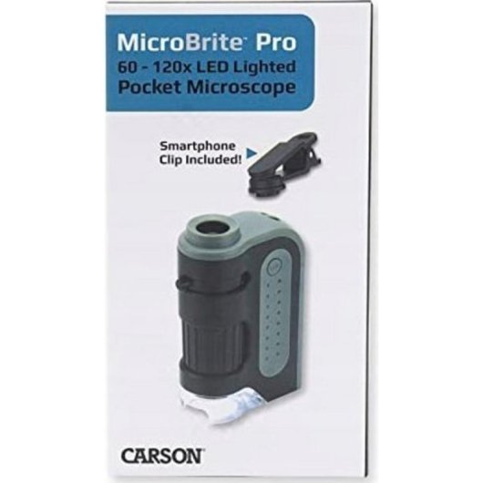 Microscope Carson MicroBrite Pro 60x-120x Lente Asphérique