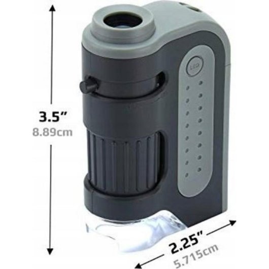 Microscope Carson MicroBrite Pro 60x-120x Lente Asphérique