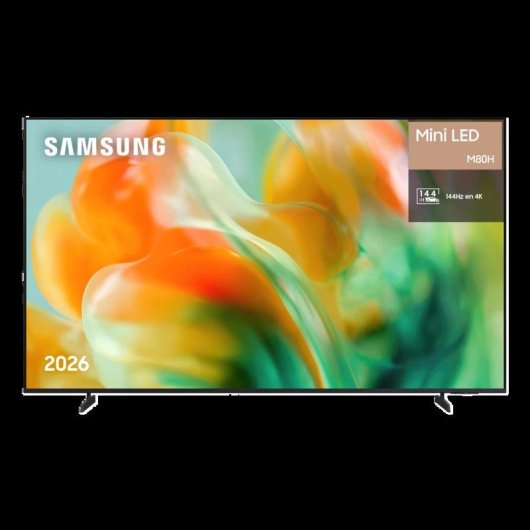 TV Samsung Mini LED M80H 75" 4K UltraHD 144Hz Smart TV Tizen HDR10+ Vision AI