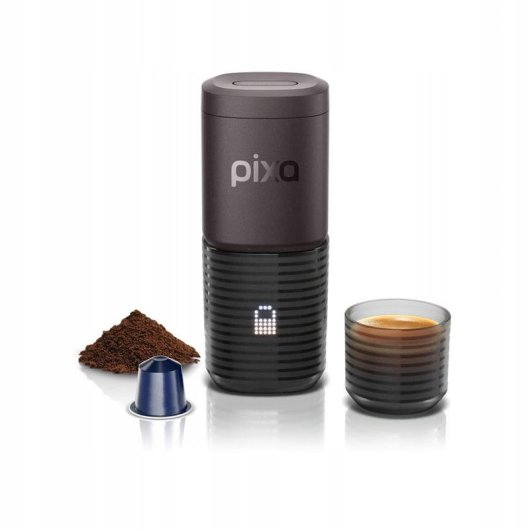 Máquina de café expresso portátil Wacaco Pixapresso dupla doseadora borgonha