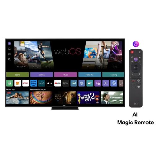 TV LG QNED 75QNED86A3A 75" 4K UltraHD 120Hz Smart TV WebOS HDR10 Dolby Vision MiniLED