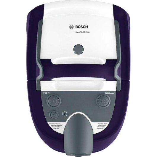 Aspiradora de Tapicerías Bosch AquaWash&Clean BWD41740 1700 W 5 L Filtro PureAir Violeta