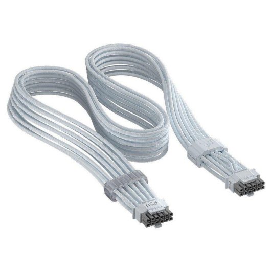 Cabo CORSAIR ThermalProtect PCIe 5.1 600W 12V-2x6 - Branco