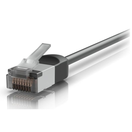 Netzwerkkabel Ubiquiti UACC-Cable-Patch-Outdoor-C6A 2 m Cat6a Schwarz