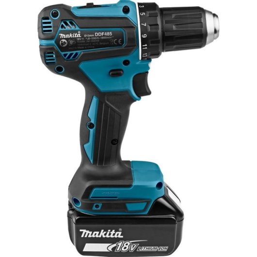 Llave inglesa Makita DDF485RTJ 18V 2 x 5 Ah silenciosa