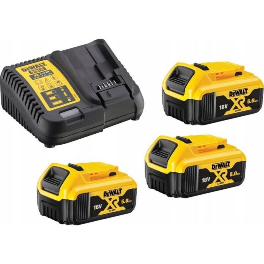 Set de herramientas Dewalt 14 piezas 18V XR DCK685P3T-QW con 3 baterías