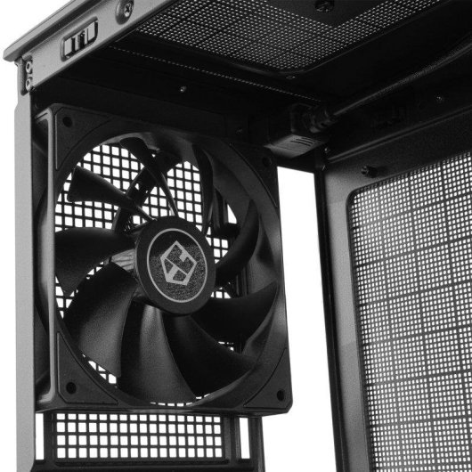 Carcasa NOX Hummer Refresh Mini Torre M-ATX Mesh Negra