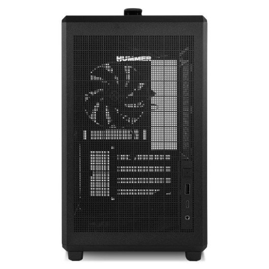 Carcasa NOX Hummer Refresh Mini Torre M-ATX Mesh Negra