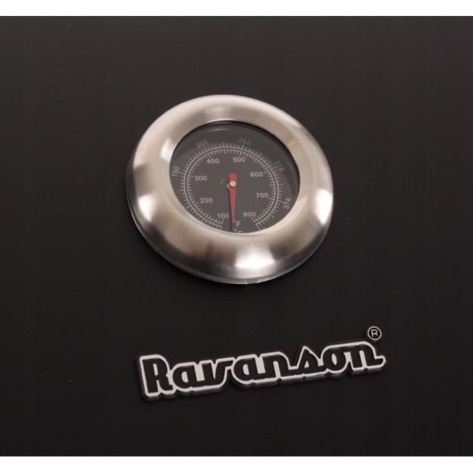 Barbacoa de Gas Ravanson GO-3 13 kW 4 Quemadores Negro