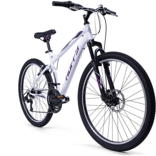 MTB Huffy Extent 26" 18 Velocidades Branco Brilhante
