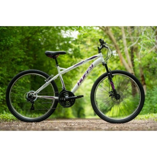 MTB Huffy Extent 26" 18 Velocidades Branco Brilhante
