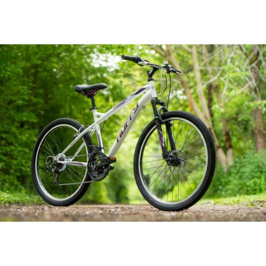 MTB Huffy Extent 26" 18 Velocidades Branco Brilhante