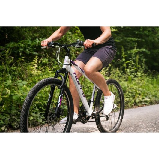 MTB Huffy Extent 26" 18 Velocidades Branco Brilhante