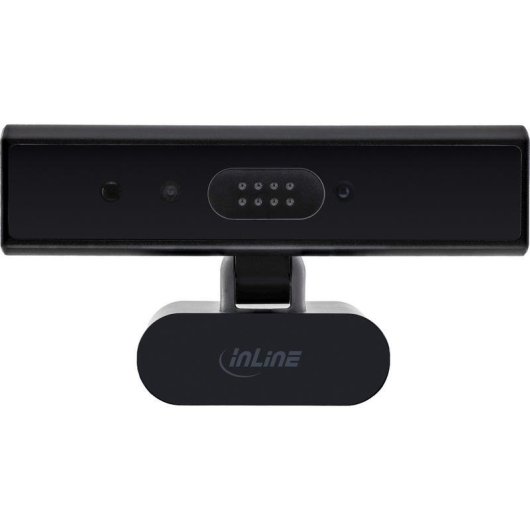 Cámara web InLine 55365 5MP USB-C Autofocus Windows Hello