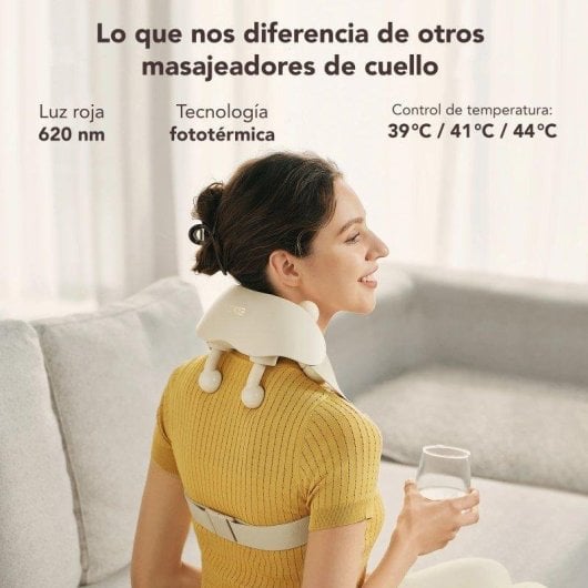 Massaggiatore per Collo e Spalle SKG Hsp500-2 Bianco
