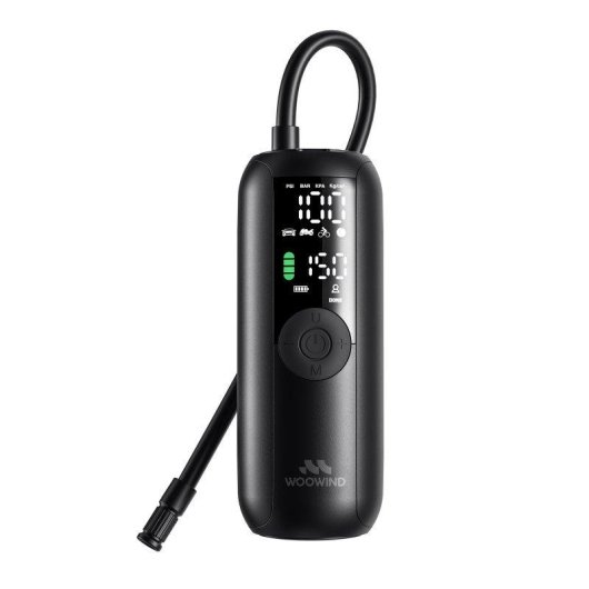 Inflador Portátil Woowind LP1 Preto 150 PSI LED Integrado