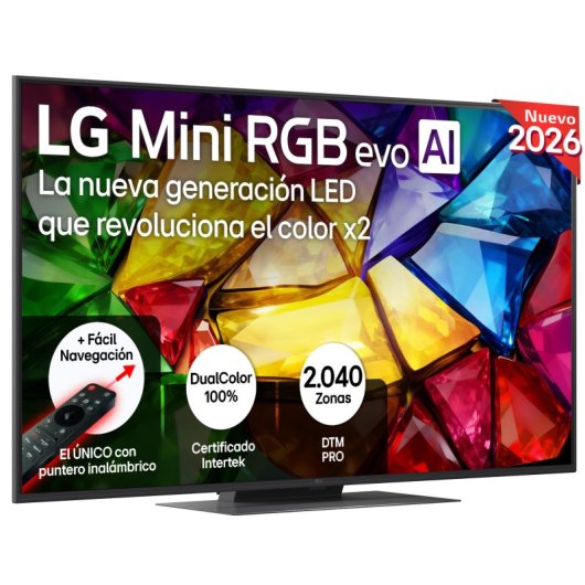 TV LG Mini RGB 55MRGB87B6B 55" 4K UltraHD 120Hz Smart TV WebOS HDR10 Dolby Vision