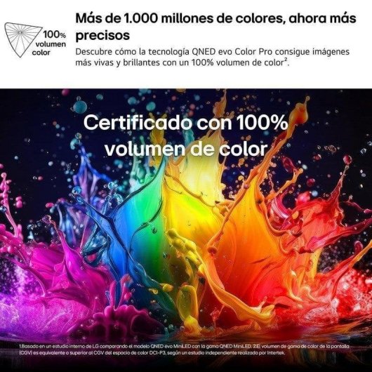 TV LG QNED evo MiniLED AI 65QNED80B6B 65" 4K UltraHD 60Hz Smart TV WebOS HDR10 Pro