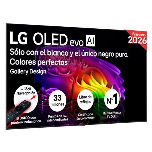 TV LG OLED evo OLED65G64LW 65" 4K UltraHD 120Hz Smart TV WebOS HDR10 Dolby Vision