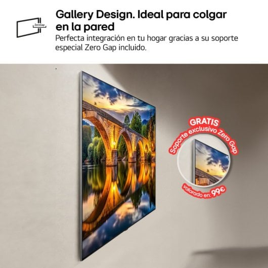 TV LG OLED evo AI G6 OLED77G64LW 77" 4K UltraHD 120Hz Smart TV WebOS HDR10 Dolby Vision