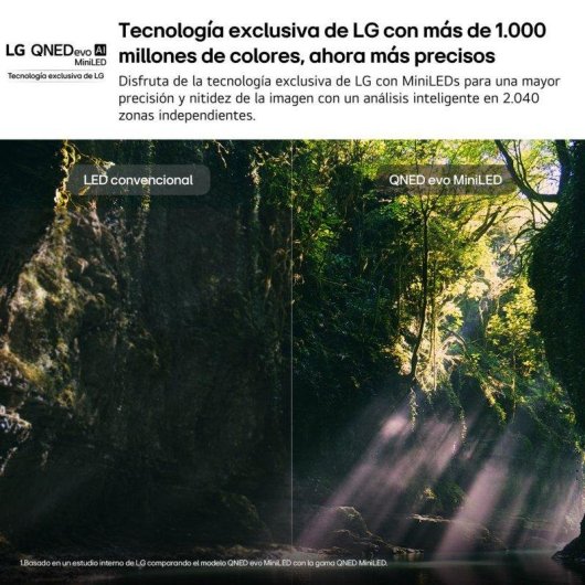 TV LG QNED evo MiniLED AI 86QNED86B6B 86" 4K UltraHD 144Hz Smart TV WebOS Dolby Vision