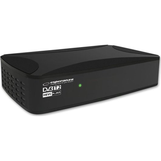 Tuner DVB-T2 Esperanza EV108 Full HD Negro