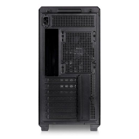 Case Thermaltake TR300 WS Mid-Tower Nero con Fronte in Legno e Vetro Temperato