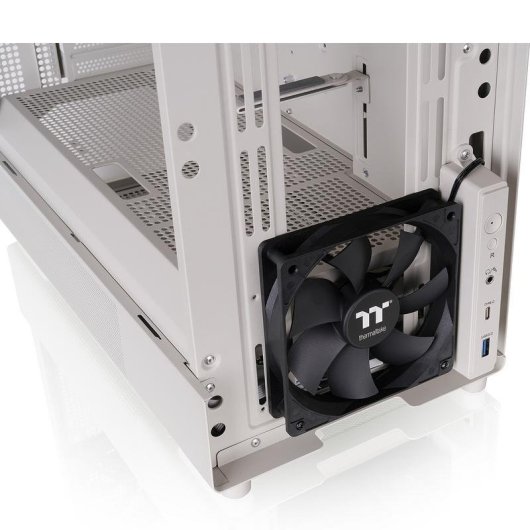 Caja Micro Tower Thermaltake Retro 260 TG Blanco Vidrio Templado Mini ITX