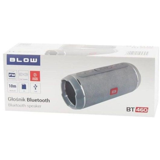 Lautsprecher Blow Bluetooth BT460 10W mit FM-Radio und wiederaufladbarem Akku