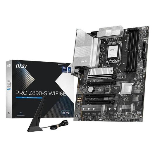 Motherboard MSI PRO Z890-S WIFI6E Intel Z890 LGA 1851 DDR5 ATX PCIe 5.0