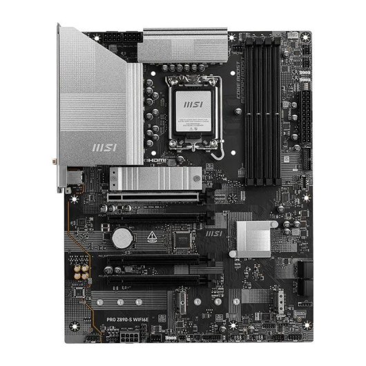 Motherboard MSI PRO Z890-S WIFI6E Intel Z890 LGA 1851 DDR5 ATX PCIe 5.0