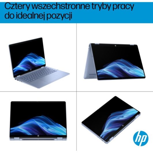 Portátil HP OmniBook 5 Flip 14-fp0004nw 14" Intel Core 5 120U 16GB 512GB SSD Gráficos integrados Windows 11 Home
