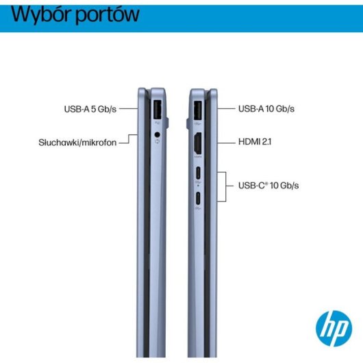 Portátil HP OmniBook 5 Flip 14-fp0004nw 14" Intel Core 5 120U 16GB 512GB SSD Gráficos integrados Windows 11 Home