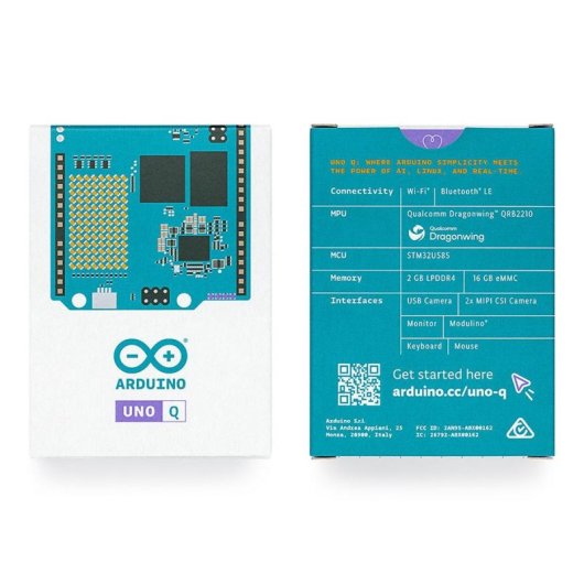 Placa de desarrollo Arduino UNO Q 2GB Qualcomm Dragonwing QRB2210